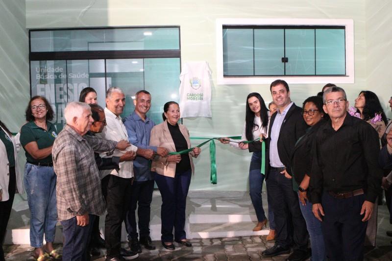 Prefeitura de Cardoso Moreira inaugura UBS Enésio Soares da Silva e fortalece atendimento à saúde em São Luís