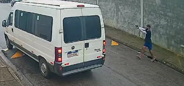 Van da Saúde de Porciúncula é alvo de assalto na manhã desta terça-feira (02)
