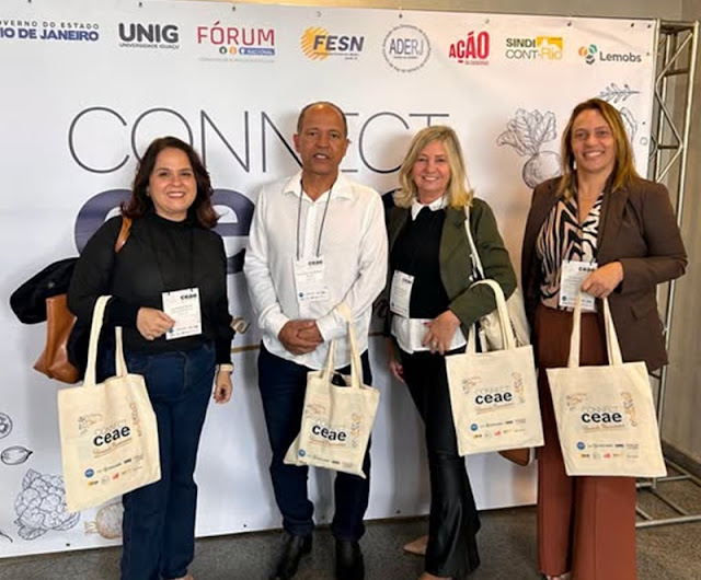 Educação de Italva participa do CONNECT CEAE-RJ e reforça compromisso com a alimentação escolar