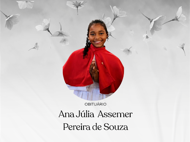 Italva Chora: Morre Ana Júlia que estava internada no Hospital Ferreira Machado