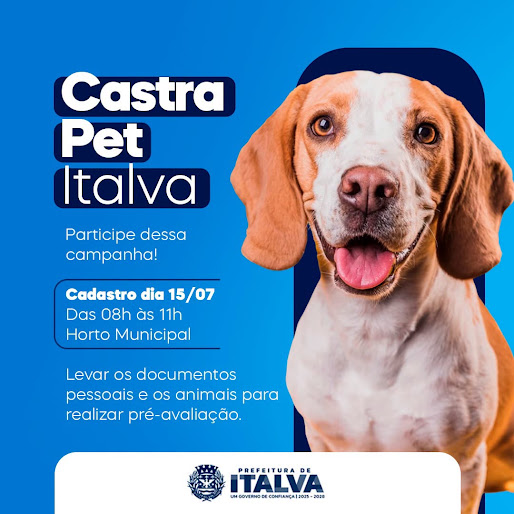  Italva realiza cadastramento em mais uma etapa do Castra Pet