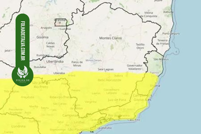 INMET alerta população para tempestade no Estado do Rio 