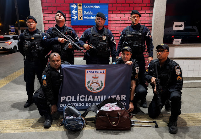 Polícia faz grande apreensão de drogas no Terminal Rodoviário de Itaperuna
