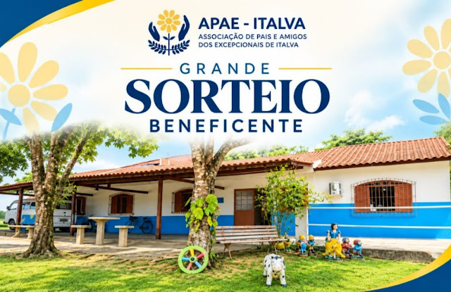 APAE de Italva promove sorteio beneficente para fortalecer atendimento