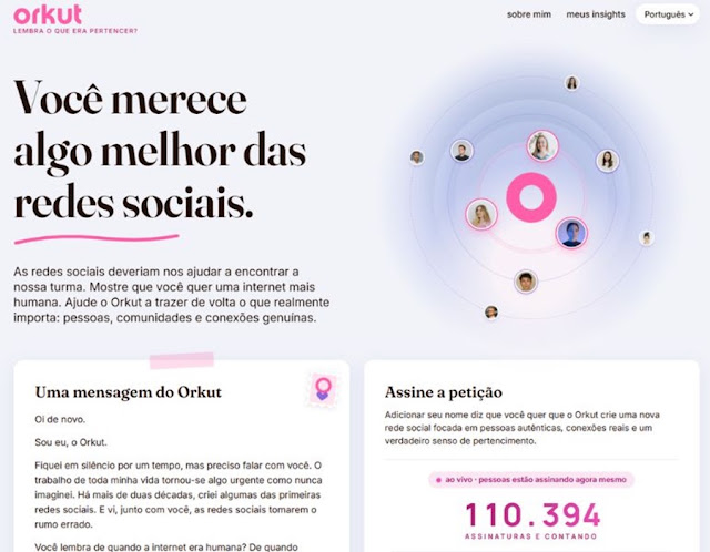 A rede social Orkut de volta? Entenda