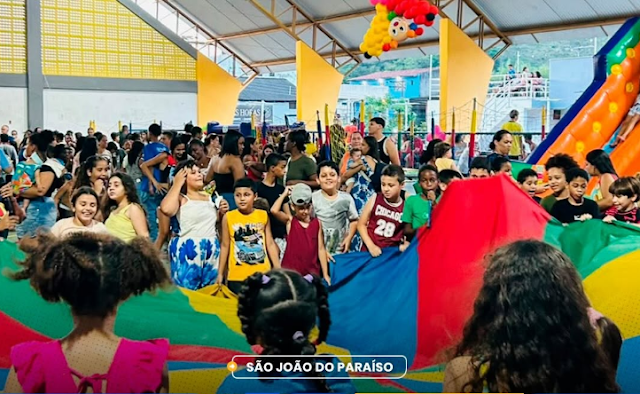 Dia das Crianças é celebrado com alegria e diversão nos distritos e na sede de Cambuci