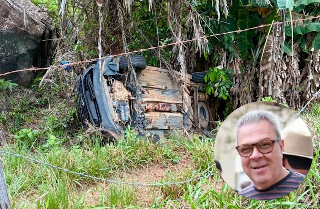 Morre o ex-prefeito de Cantagalo, Guga de Paula, em trágico acidente