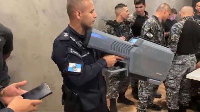Polícias Militar e Civil recebem fuzis anti drones para combater o crime organizado em todo o território estadual