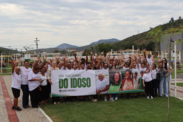 Programa Viver Feliz de Cardoso Moreira promove piquenique em celebração ao Dia Nacional do Idoso