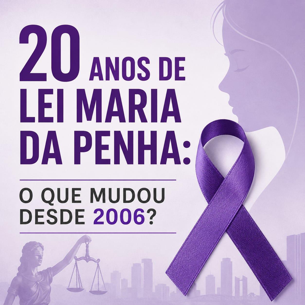 Vinte anos de Lei Maria da Penha