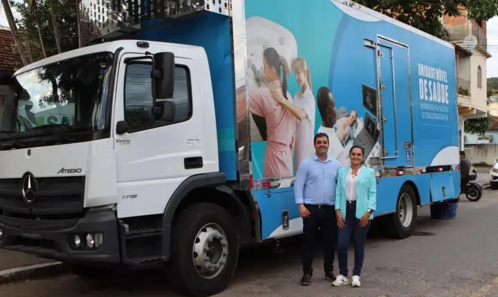 Cardoso Moreira conquista Unidade Móvel de Saúde com investimento superior a R$ 2 milhões