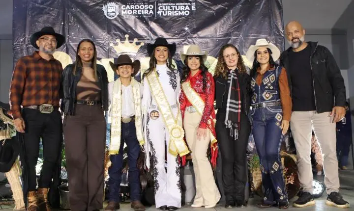 Cardoso Moreira elege Rainha, Príncipe e Princesa da Expo 2026