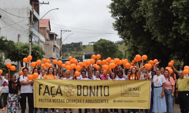 Cardoso Moreira encerra Semana de Combate ao Abuso e à Exploração Sexual Infantil com grande caminhada de conscientização