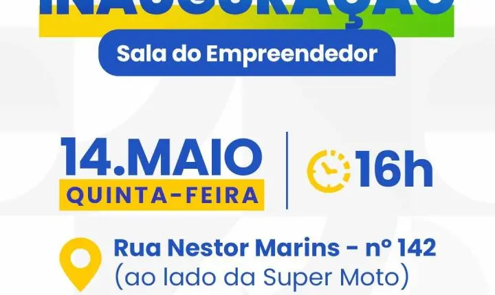 Cardoso Moreira inaugura Sala do Empreendedor