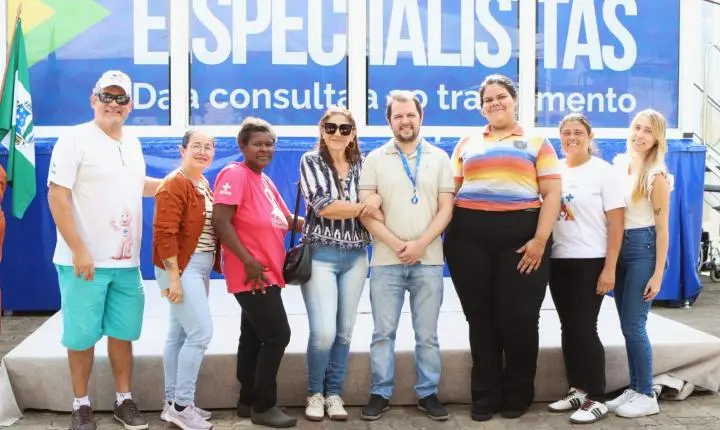 Cardoso Moreira realiza cerimônia oficial de lançamento da Carreta da Saúde e amplia acesso a exames especializados