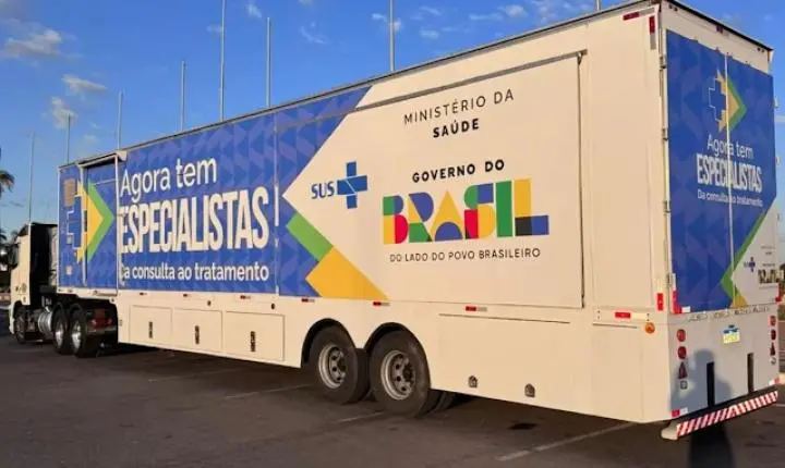 Carreta da Saúde chega em Cardoso Moreira nesta segunda-feira (22)