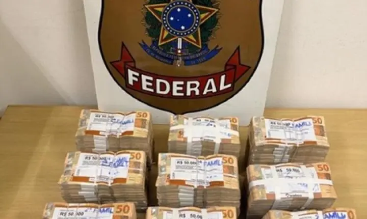 Crime Eleitoral: PF apreende R$ 600 mil durante ação em Niterói