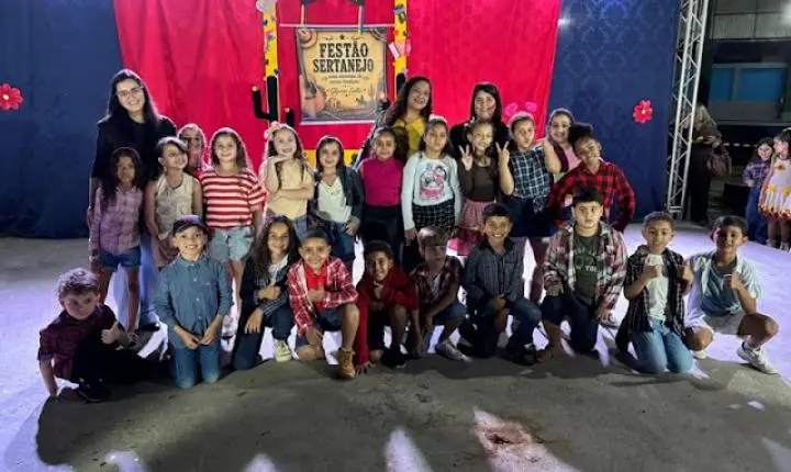 Escola Municipal Glycério Salles de Italva resgata tradições e reúne comunidade com o Festão Sertanejo