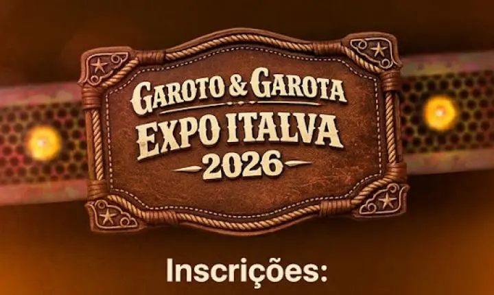 Estão abertas as inscrições para o Concurso Garoto & Garota Expo Italva 2026