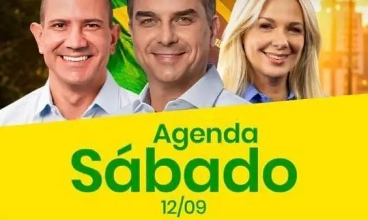 Flávio Bolsonaro e Douglas Ruas fazem campanha em Macaé, Campos e Cabo Frio nesse sábado, 12
