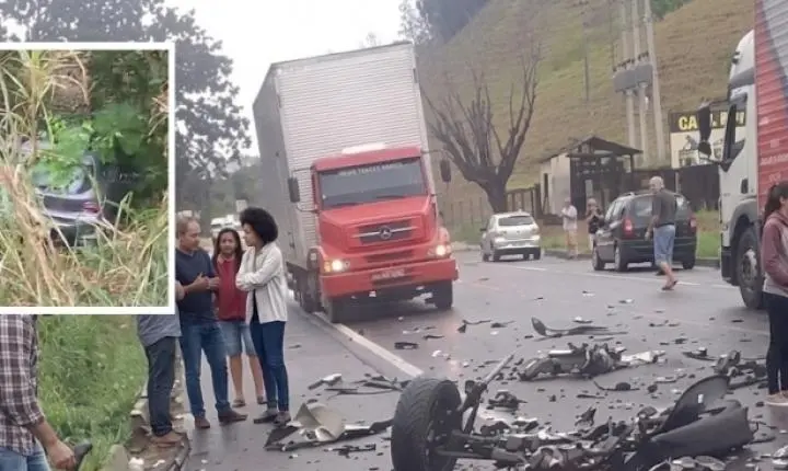 Identificado motorista morto no acidente na BR 356, em Itaperuna