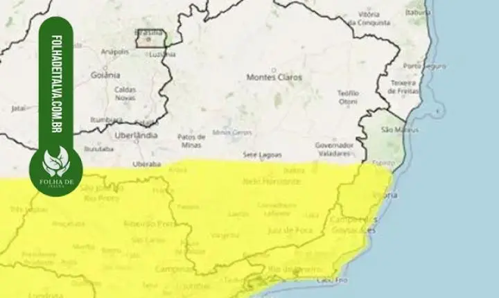 INMET alerta população para tempestade no Estado do Rio 