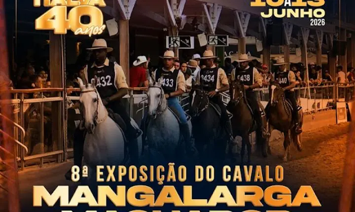 Italva celebra 40 anos com a 8ª Exposição do Cavalo Mangalarga Marchador