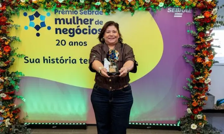 Italvense Samie Cinthya, do Sítio Taipabas conquista o Prêmio Sebrae Mulher de Negócios
