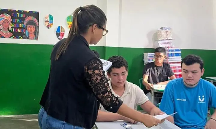 Jovens de Cardoso Moreira realizam prova seletiva da Guarda Mirim