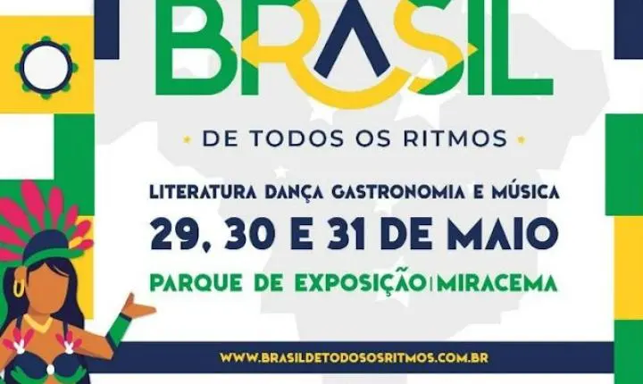 Neste final de semana Miracema recebe Festival Brasil de Todos os Ritmos