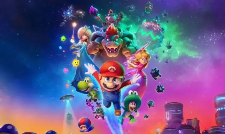 O filme Super Mario Galaxy já arrecadou mais  de US$ 700 milhões 