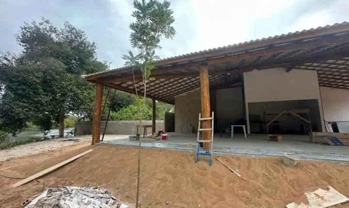 Polícia Ambiental comprova construção irregular em área de Preservação Ambiental em Italva