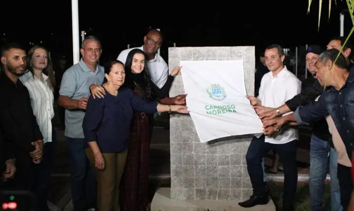 Prefeitura de Cardoso Moreira inaugura Complexo Urbanístico Municipal e entrega novo espaço de lazer e convivência à população