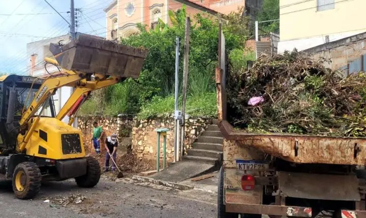 Prefeitura de Italva promove grande mutirão de limpeza em Italva