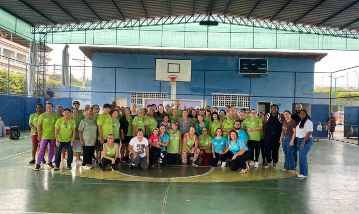 Projeto 60+ realiza café  da manhã especial em homenagem ao Dia das Mães em Italva