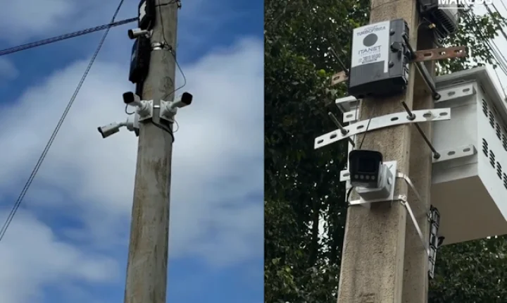 São José de Ubá amplia sistema de videomonitoramento com mais 400 câmeras