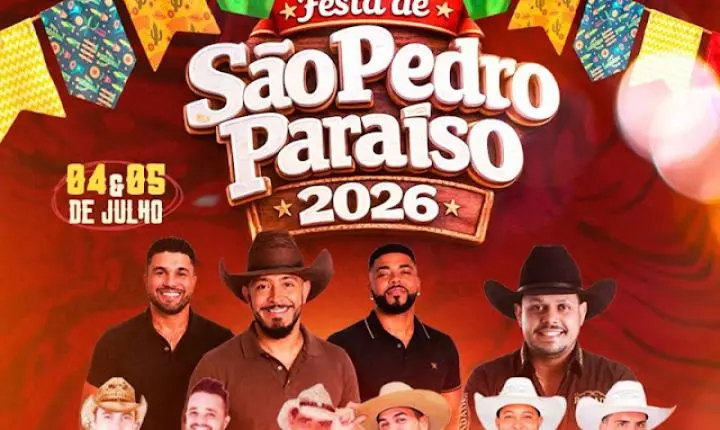 São Pedro Paraíso se prepara para receber a sua tradicional festa 