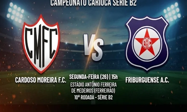 Série B2: Confronto que o Friburguense pode gritar campeão hoje em duelo decisivo contra o Cardoso Moreira