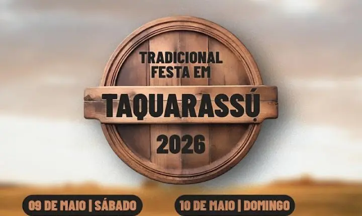 Tradicional Festa em Taquarassú 2026 promete dois dias de fé, cultura e confraternização