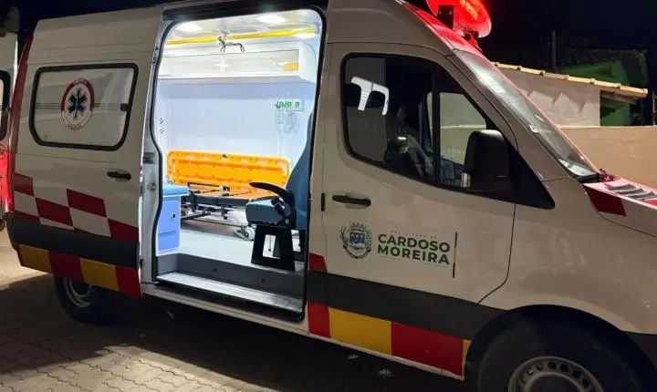 *UBS João Francisco dos Santos, em São Joaquim, recebe nova ambulância para reforçar atendimento à população